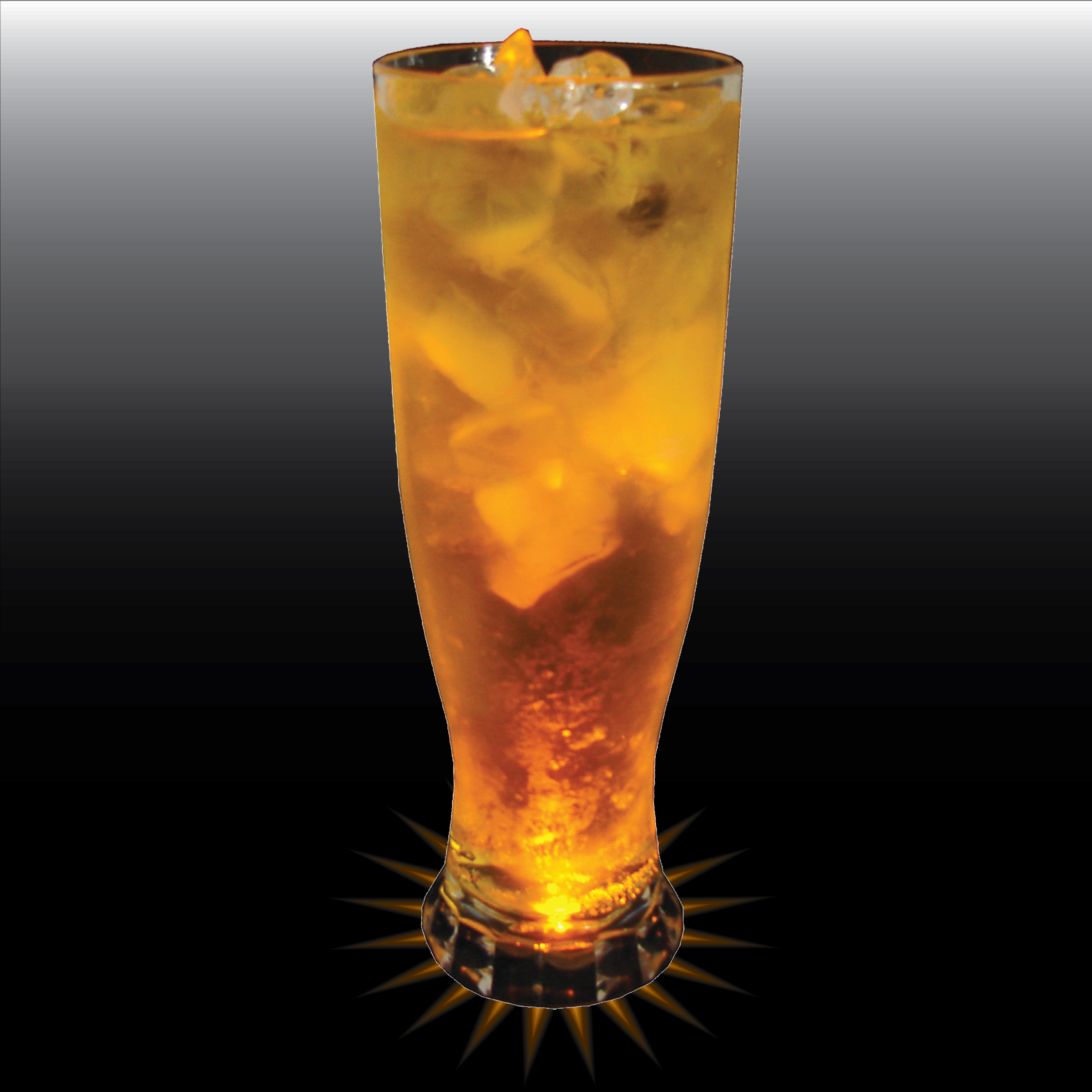 22oz Single Light Tall Fluted Plastic Pilsner Cup 3