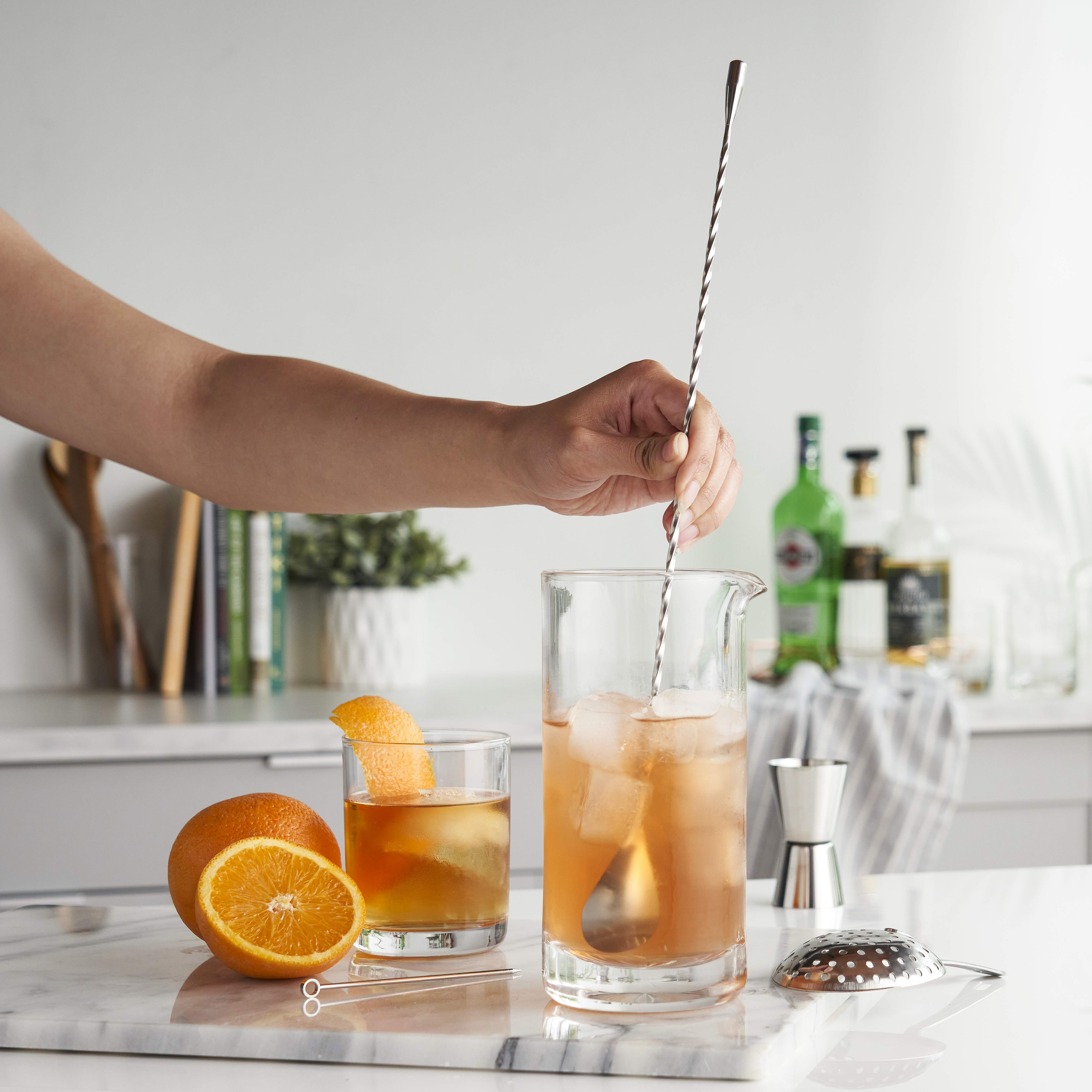 True® Twist Professional Weighted Bar Spoon 6