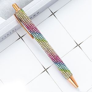 Metal Ballpoint Pen With Crystal 18