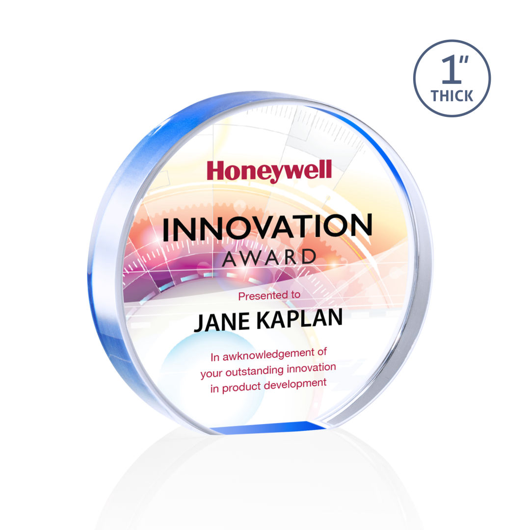 Narita Circle VividPrint™ Award - Blue 7