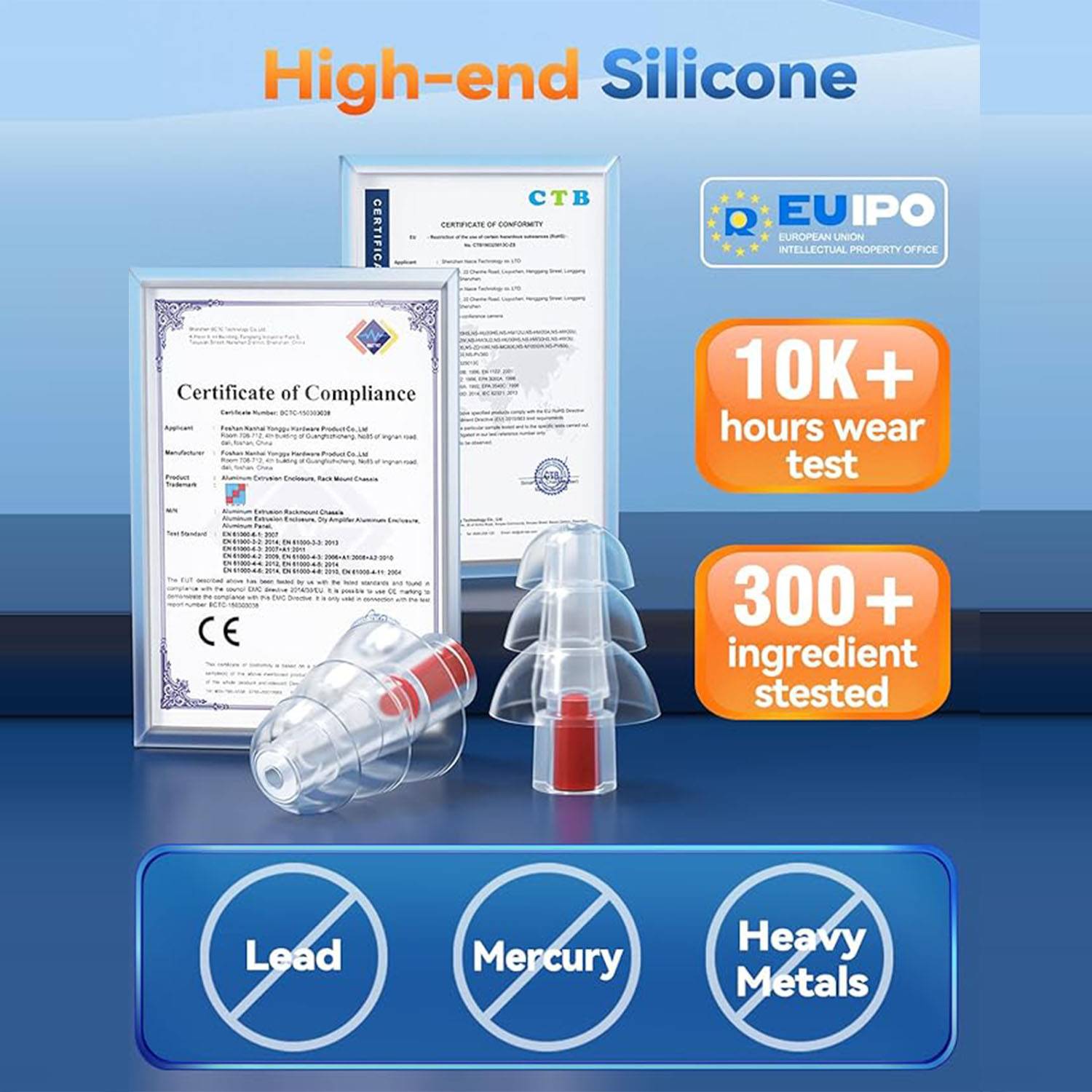 Protective Earplug set 4