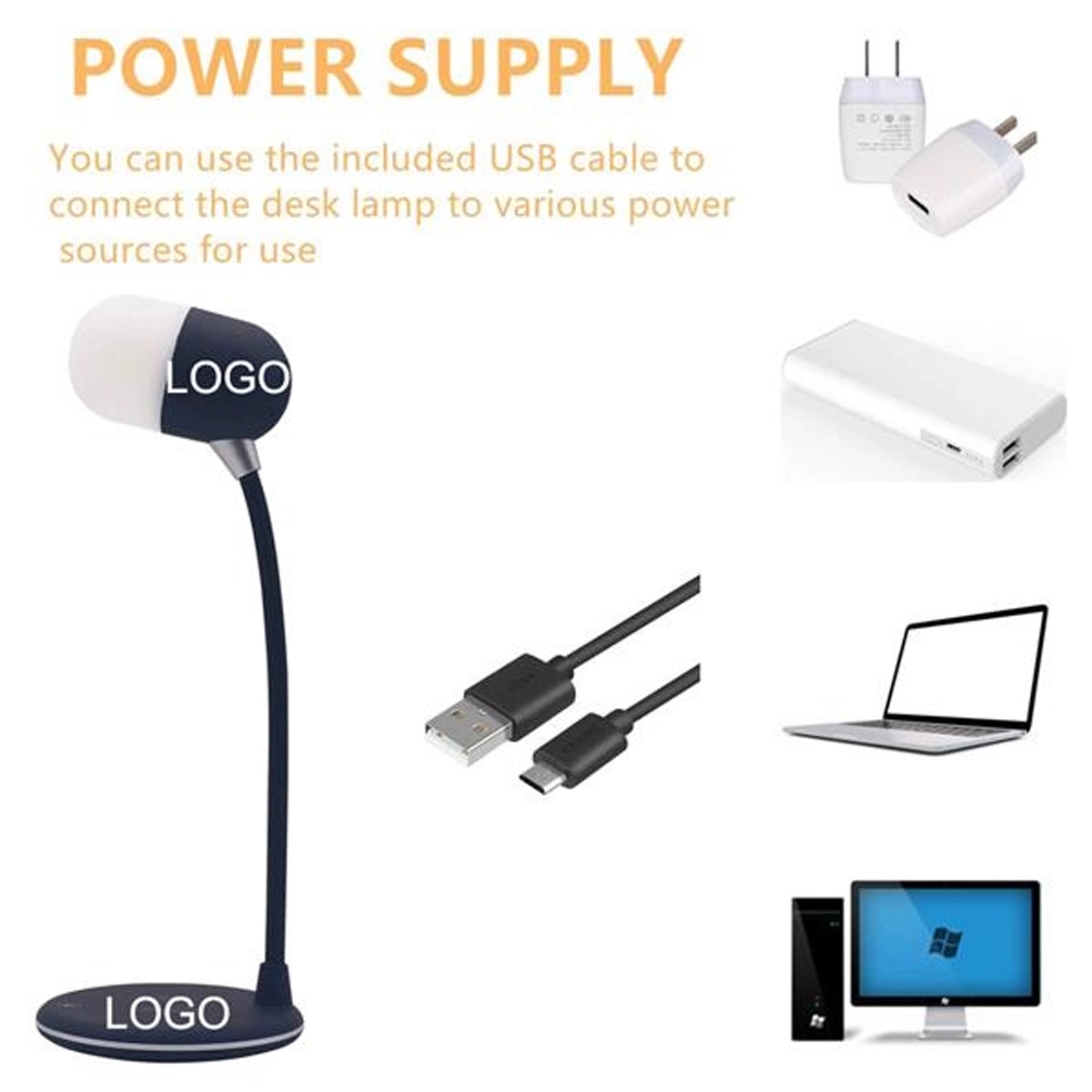LED Desk Lamp Wth Wireless Charger And Speaker 2