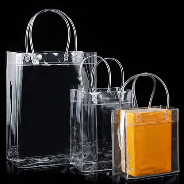 Transparent Soft PVC Gift Tote with Hand Loop 10