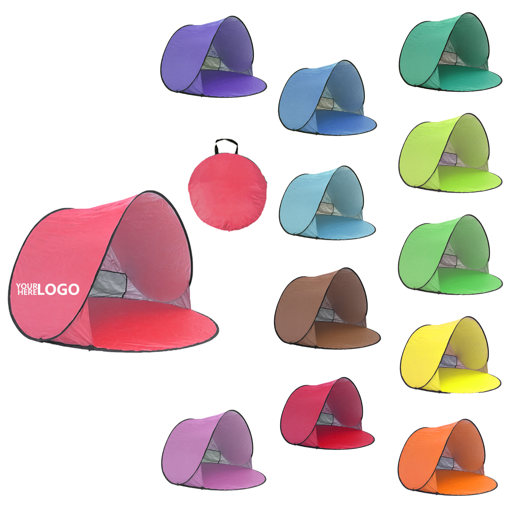 Self-Erecting Polyester Shade Tent 12