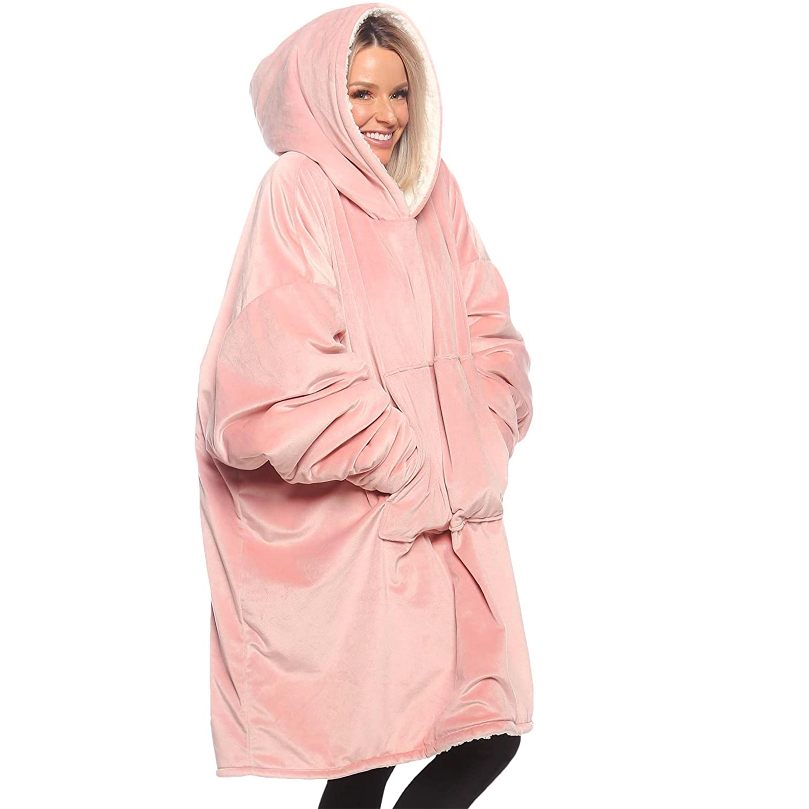 Wearable Blanket Sweatshirt For Women And Men 7