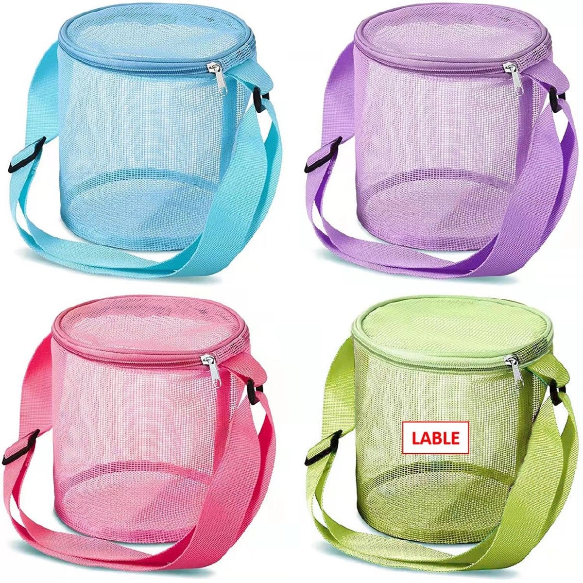 Beach Toy Mesh Collapsible Bag 1