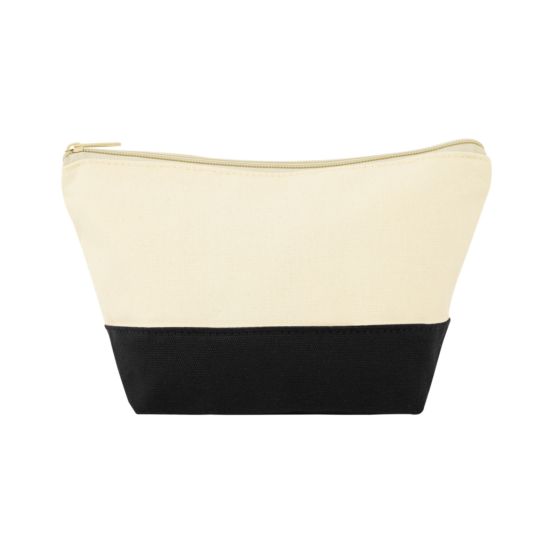 Two-Tone Canvas Cosmetic Bag 18