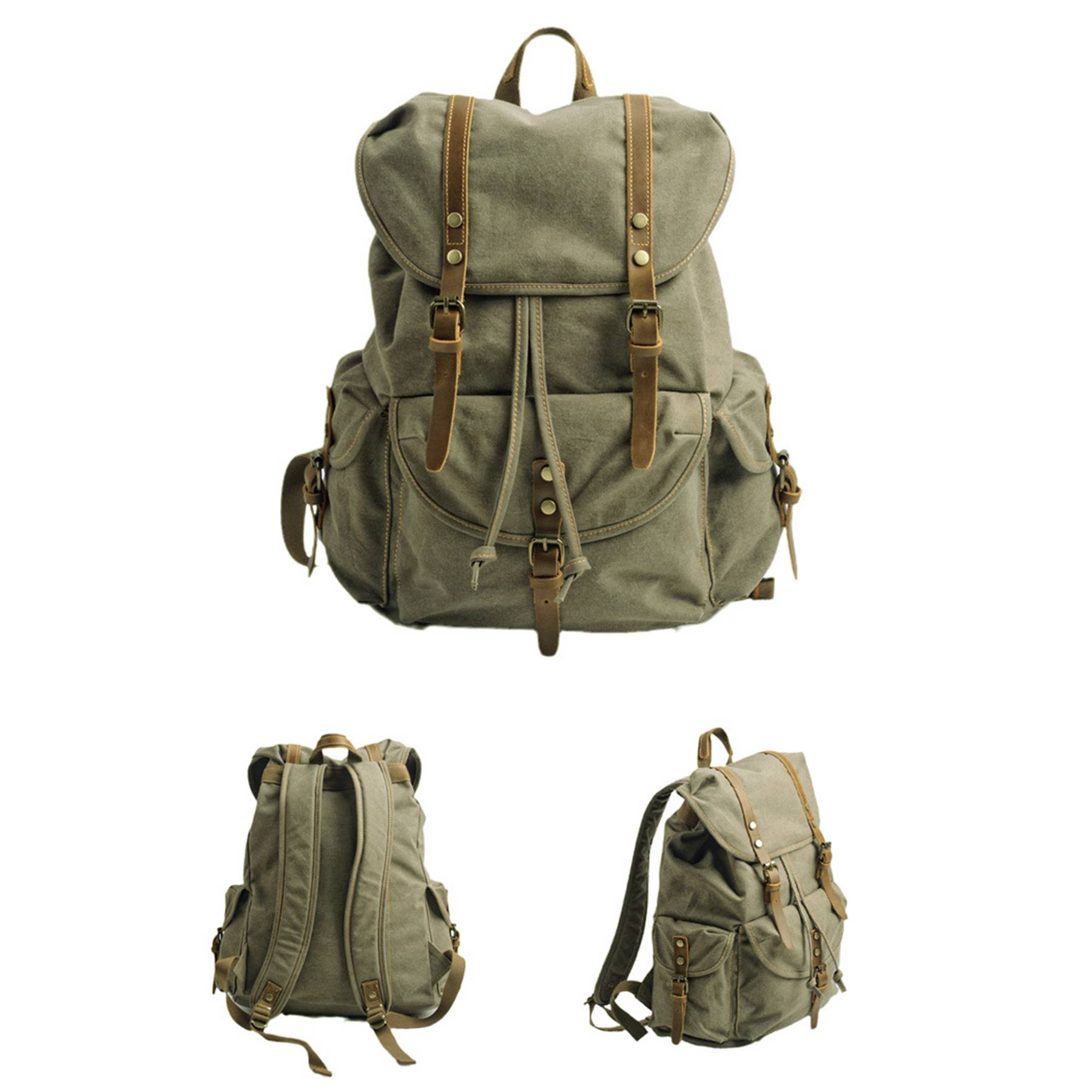 Canvas Vintage Backpack 4