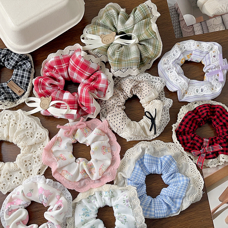 Custom Elastic Hair Scrunchie 1