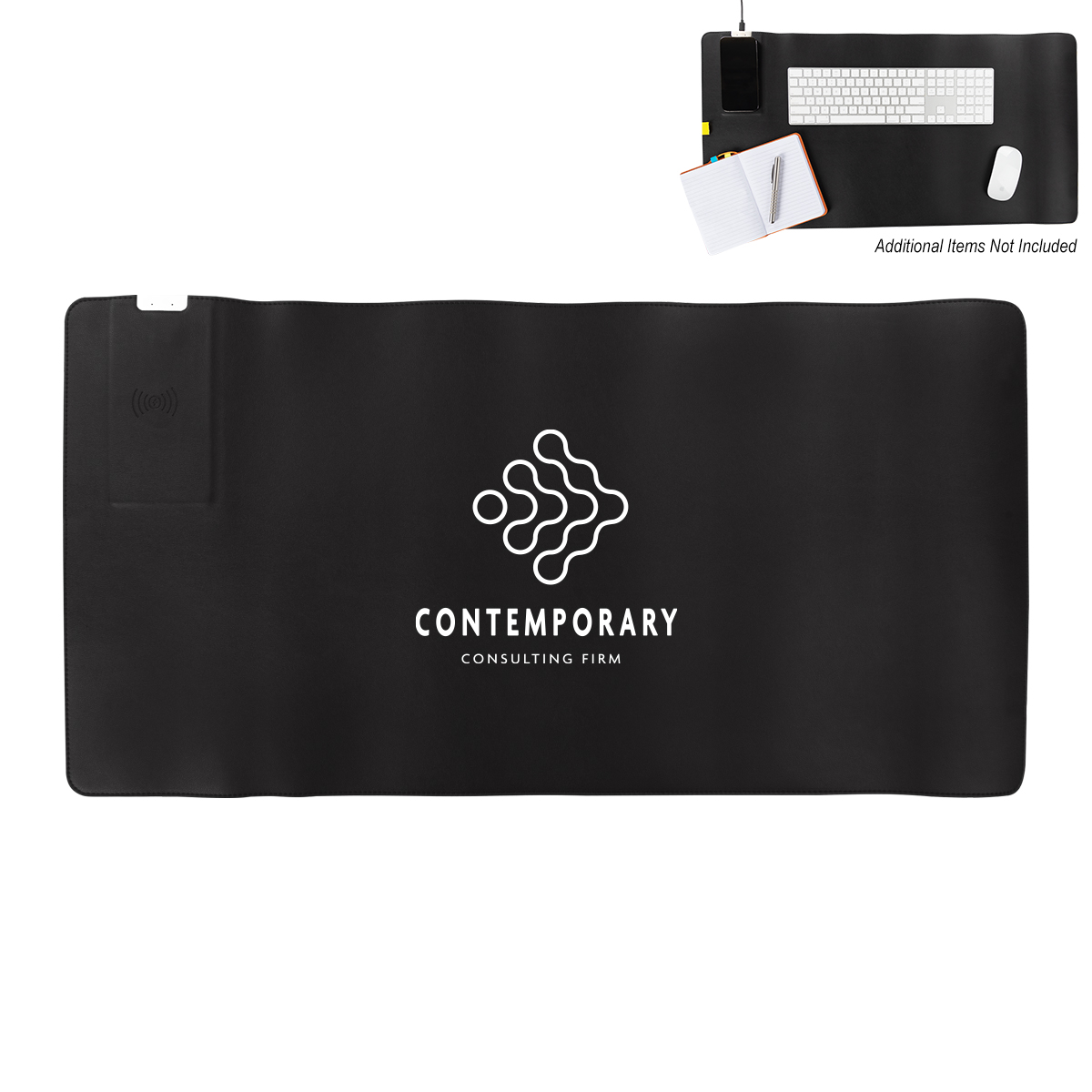 Desk Mat With 15W Wireless Charger 3