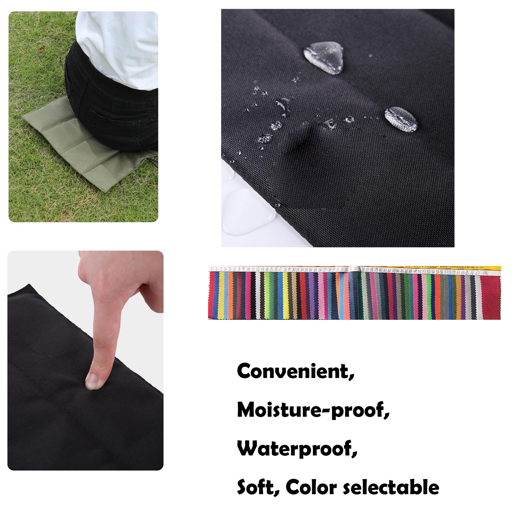 Foldable Moisture-Proof Outdoor Cushion Regular Size 3
