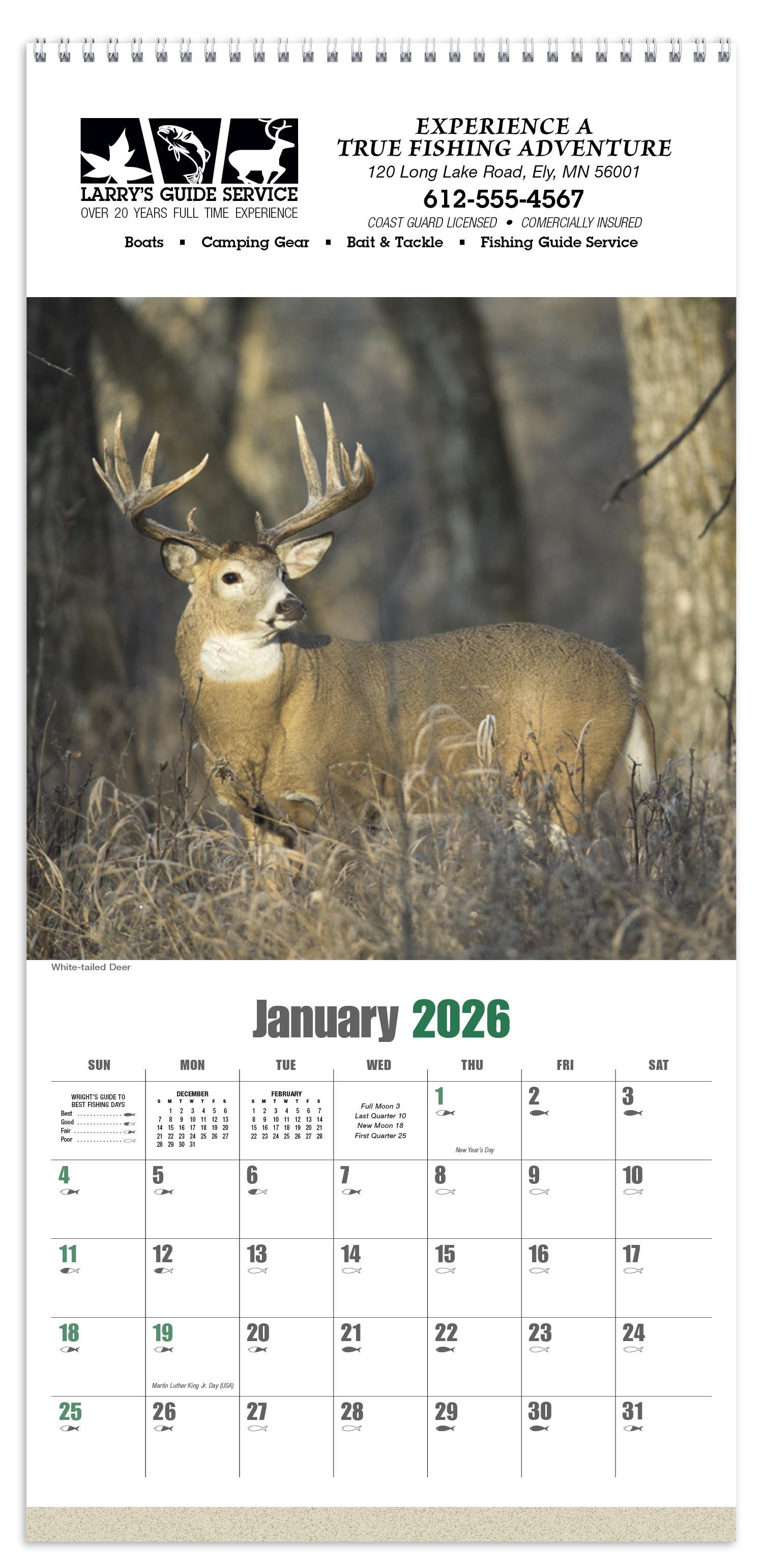 Triumph® Calendars Sportsman Calendar 27