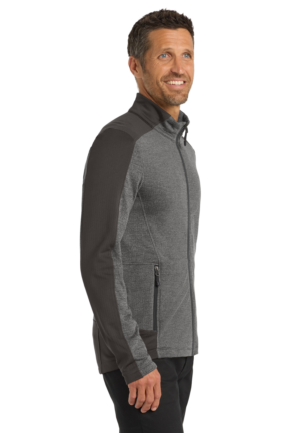 Port Authority Grid Fleece Jacket. F239 6