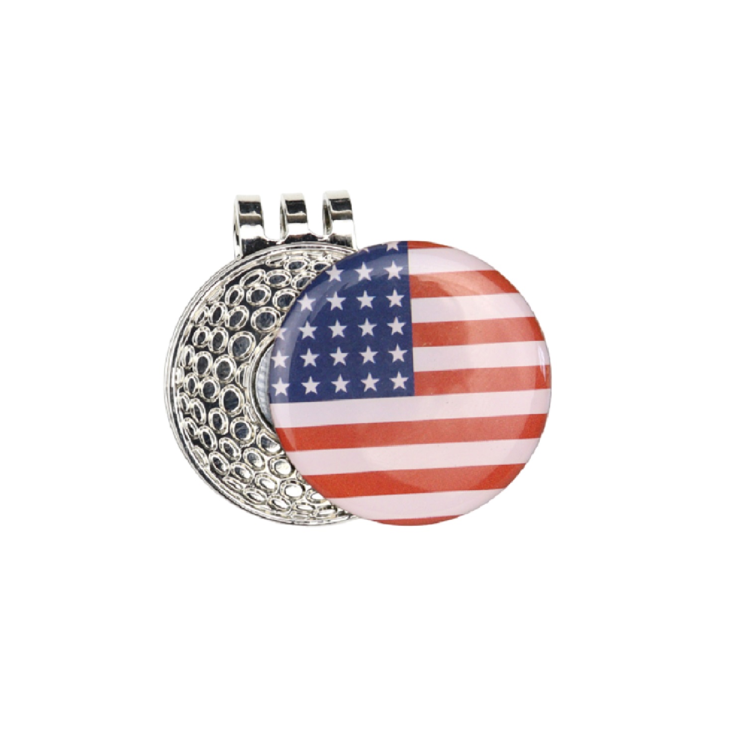 Magnetic Hat Clip Golf Ball Marker 3