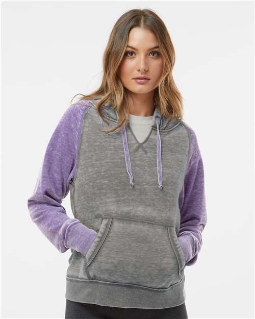 Women's Zen Fleece Raglan Hooded Sweatshirt - 8926 10