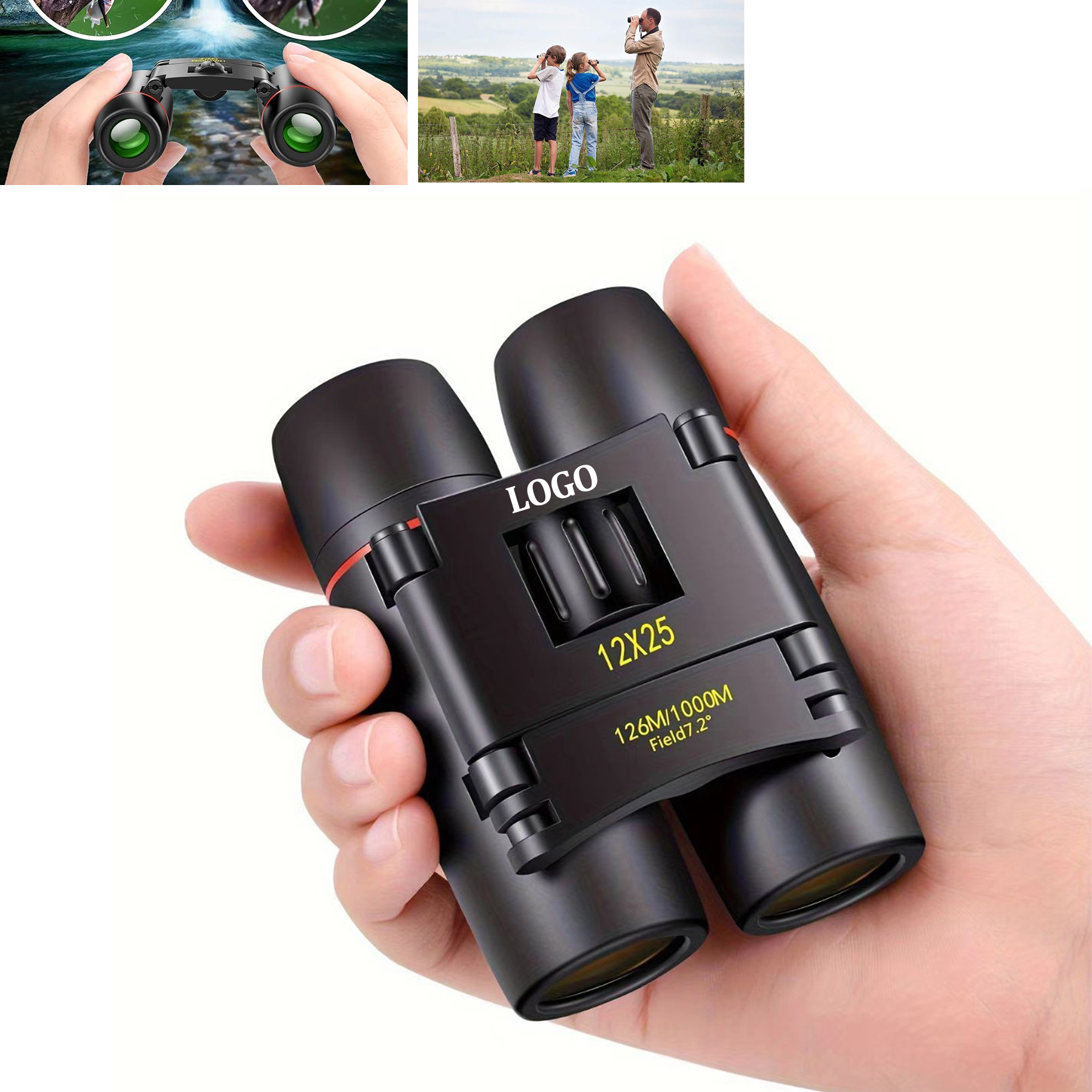Small Pocket Binoculars For Outdoor Use 3