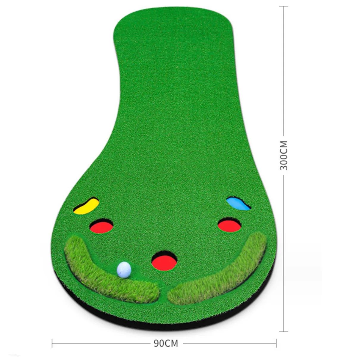 Luxury Portable Golf Putting Green Practice Training Mat 3