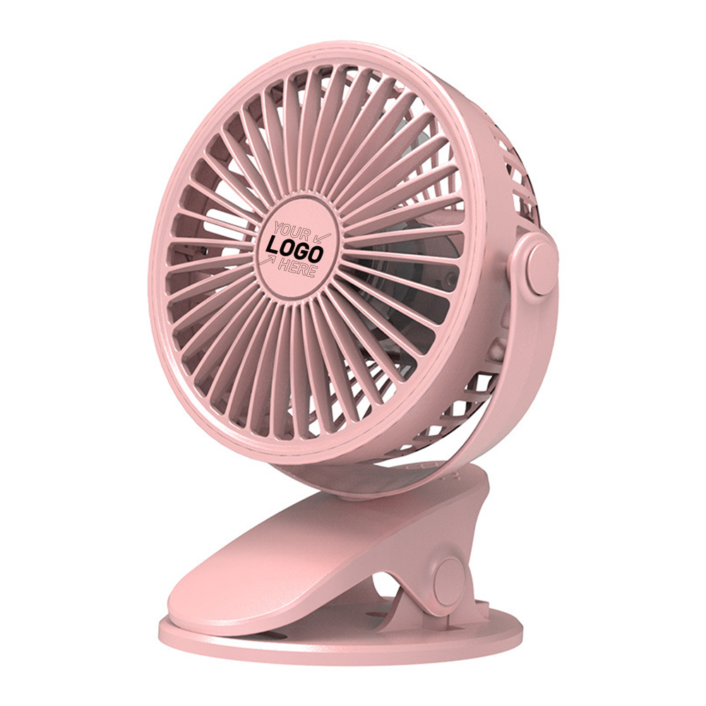 Rotatable Rechargeable Portable Clip USB Fan 6