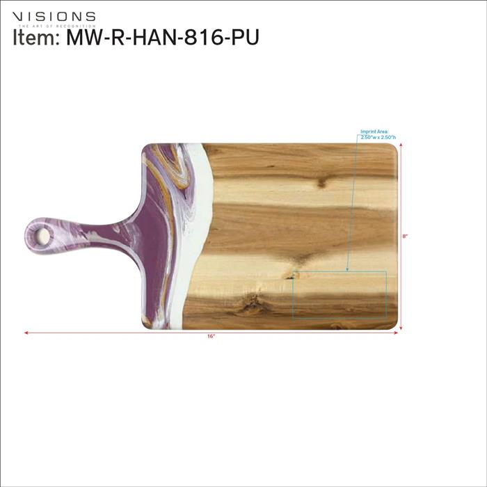 Medium Rectangle Acacia Board With Handle 39
