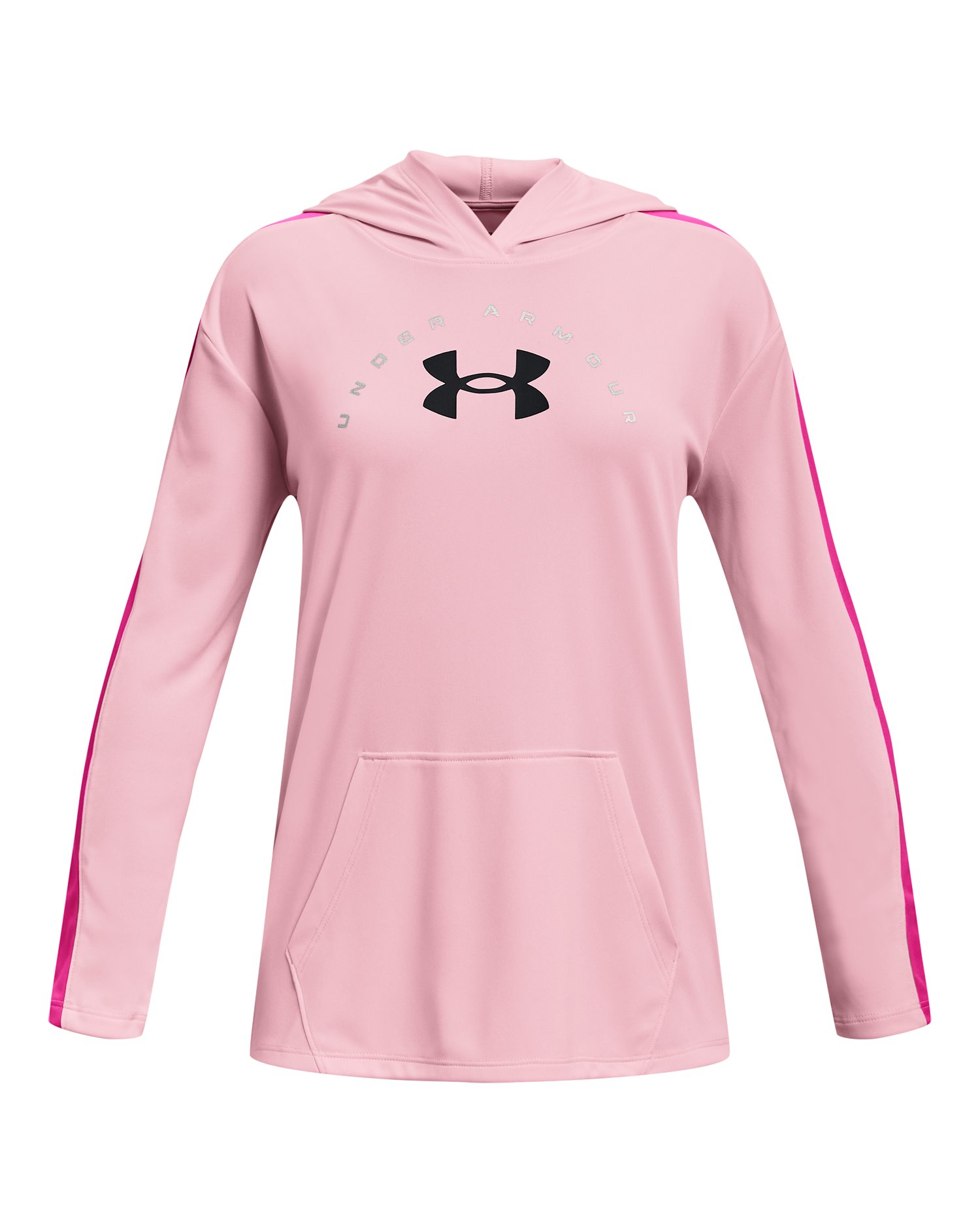 UA Tech Graphic Girls' Hoodie, custom hoodie or sweatshirt with logo imprint 2