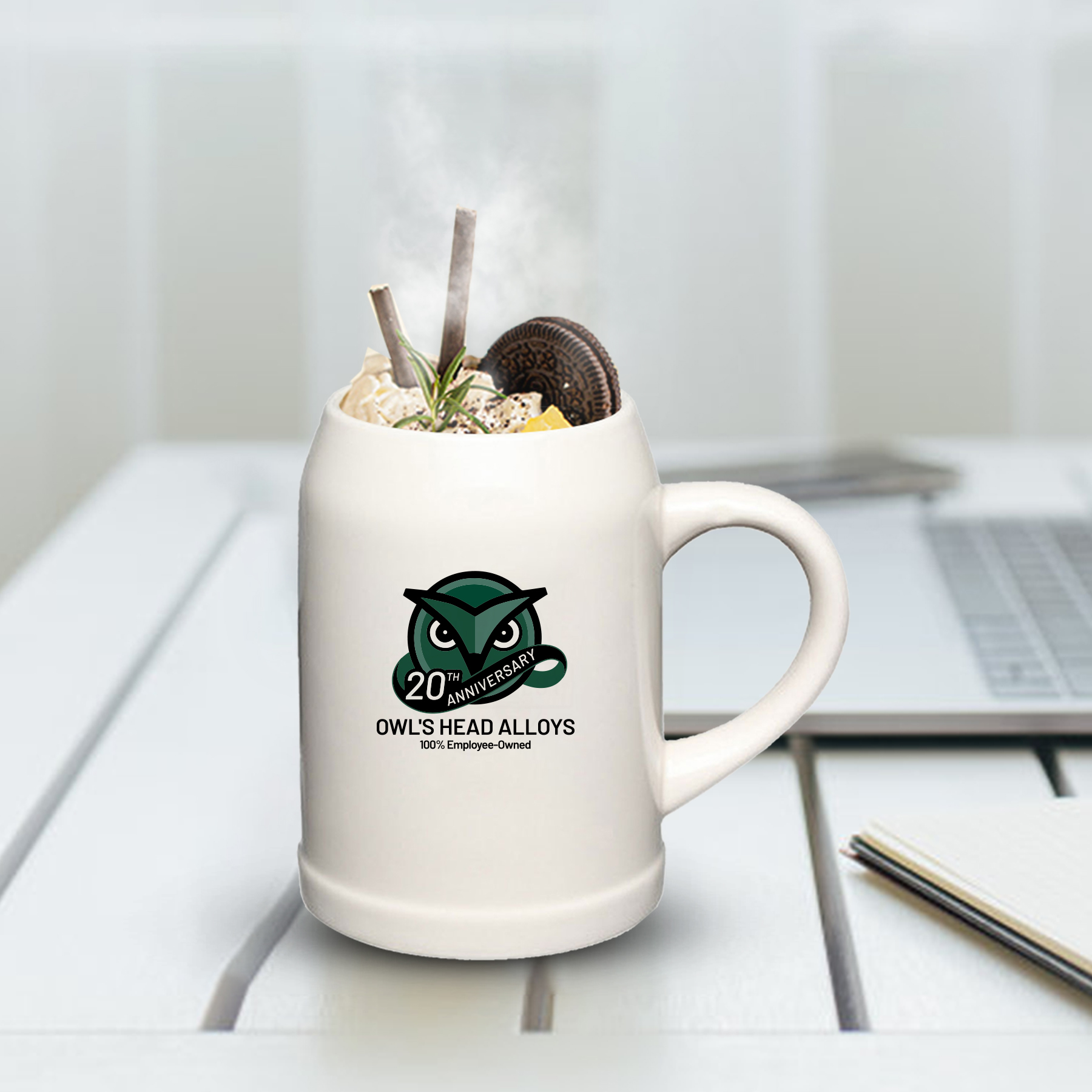 Tator Ceramic Mug - 10 OZ. 5