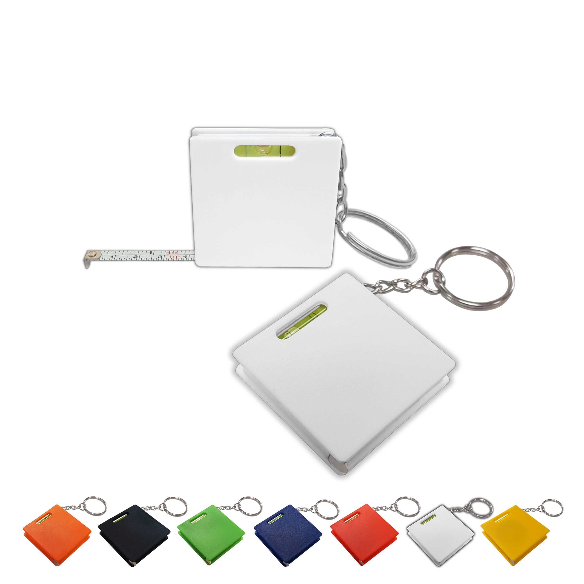 Measuring Tape Keychain With Level - Measures 1 Meter or 39 inches 8