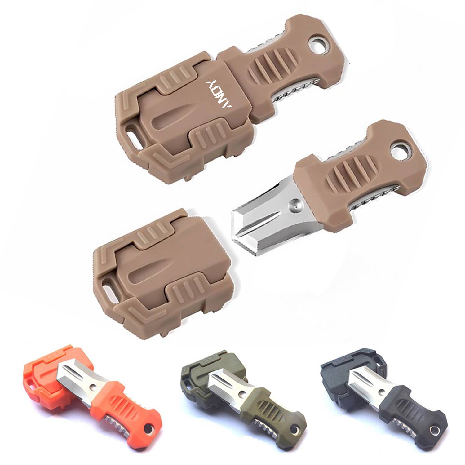 Multi Functional Keychain Mini Self-Defense Knife 3