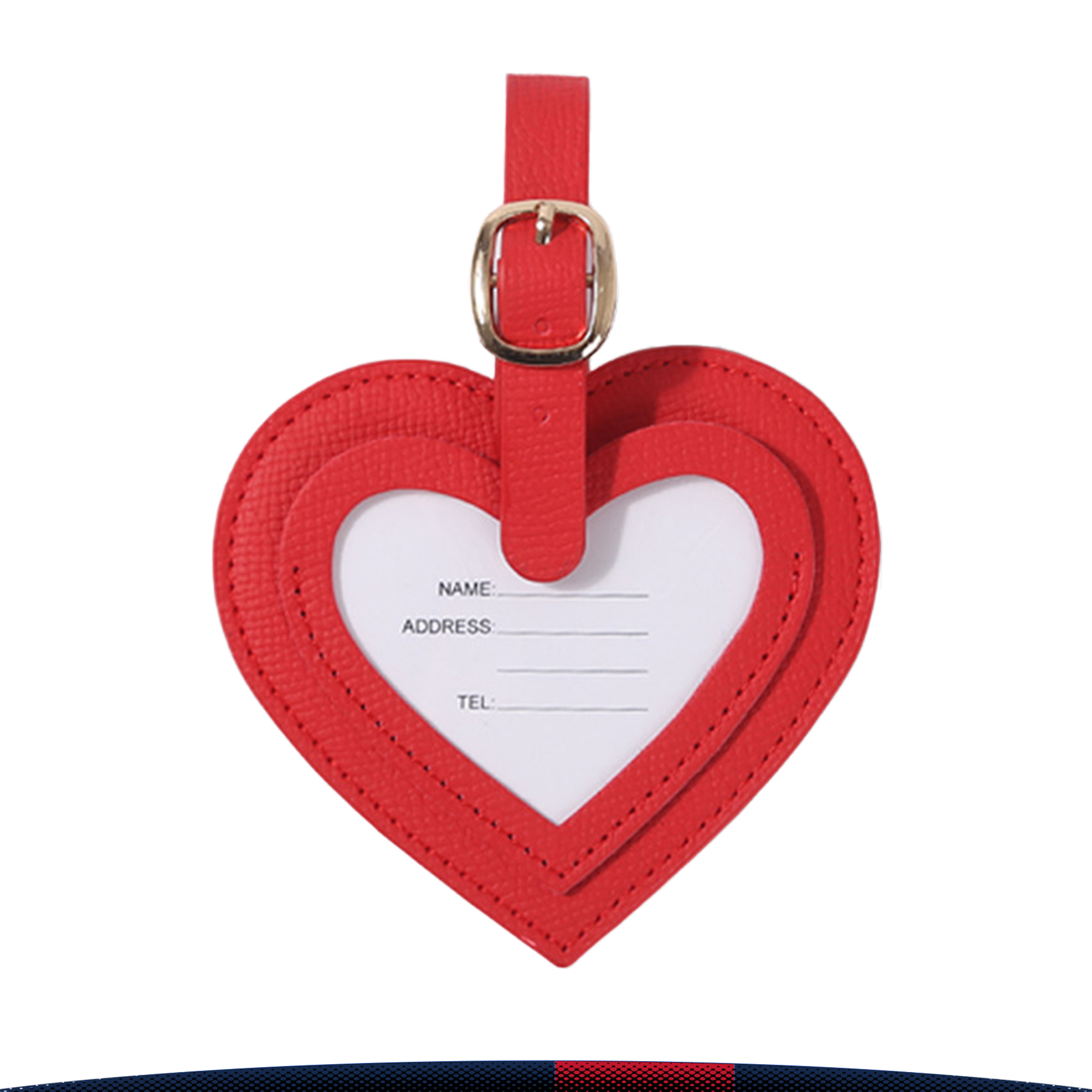 PU Love Luggage Tag 3