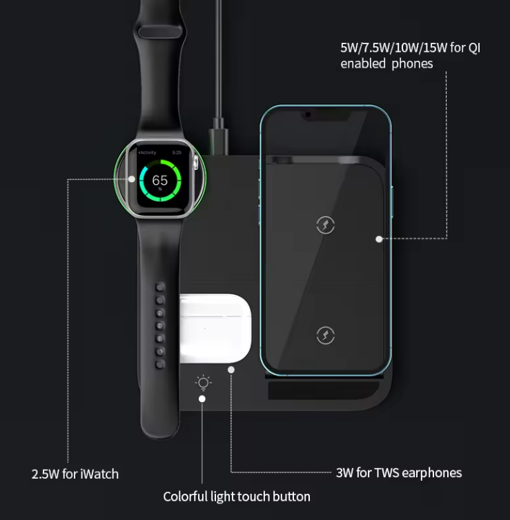 Wireless Charging Phone Pad for Travel 4