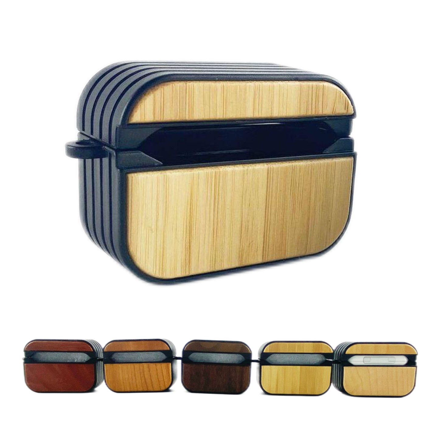 Wood Air Pods Case 1