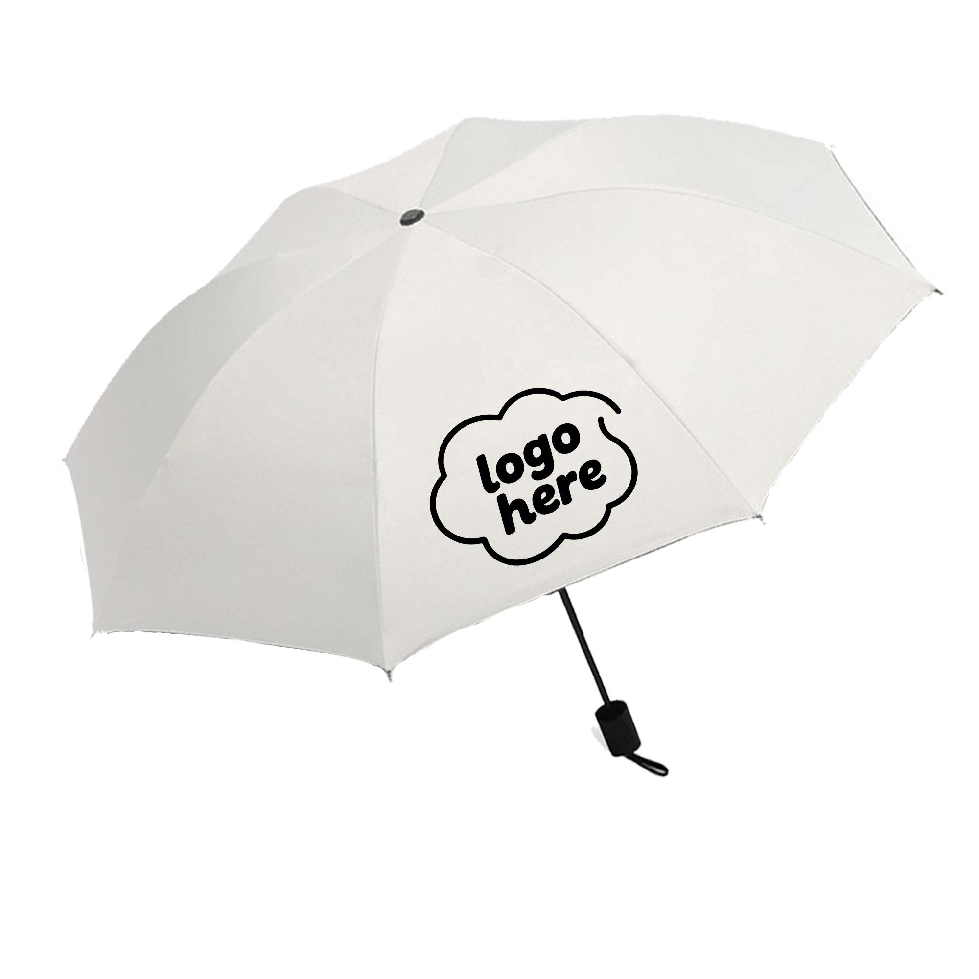 Windproof Custom Logo Umbrella 2