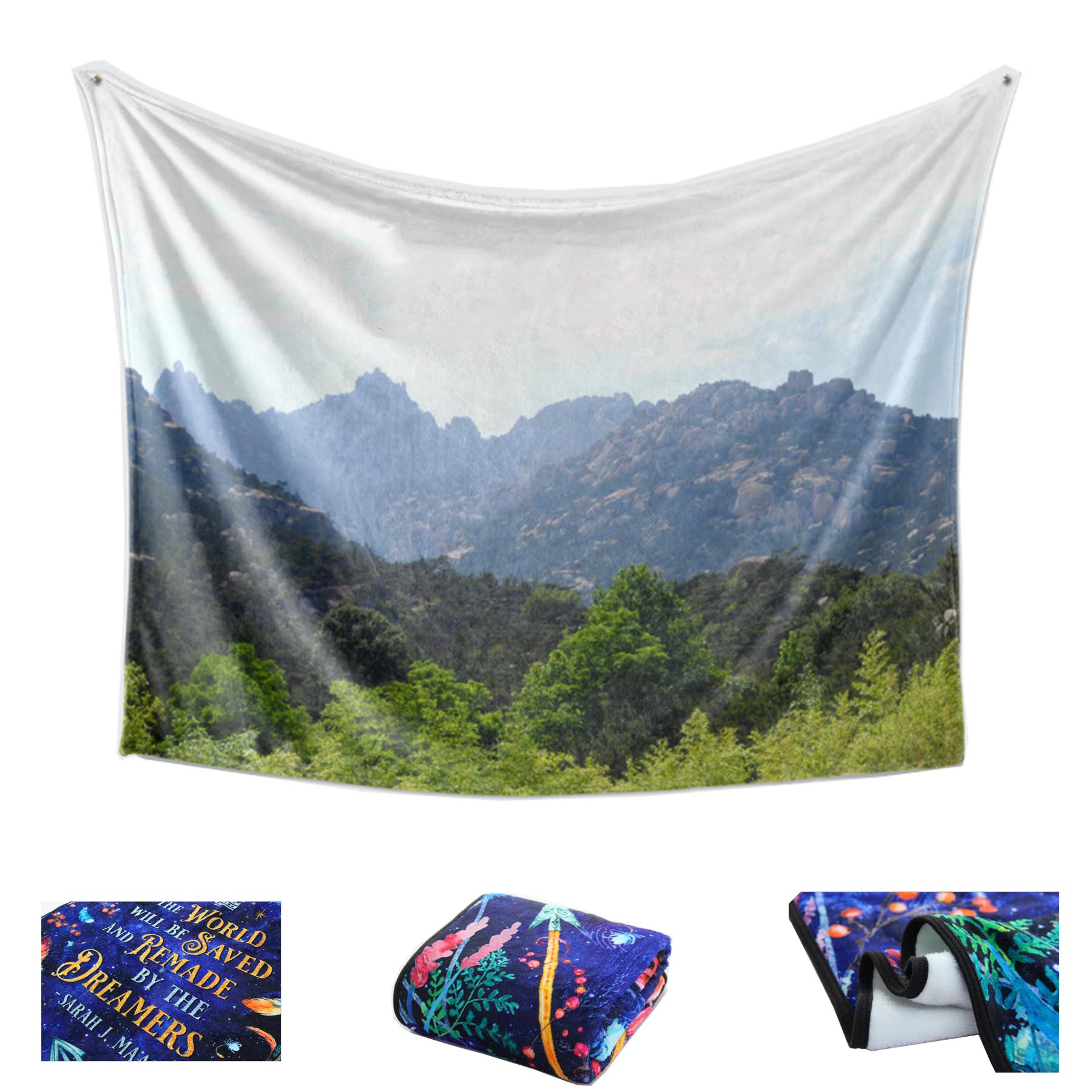 Full Color Flannel Blanket 2