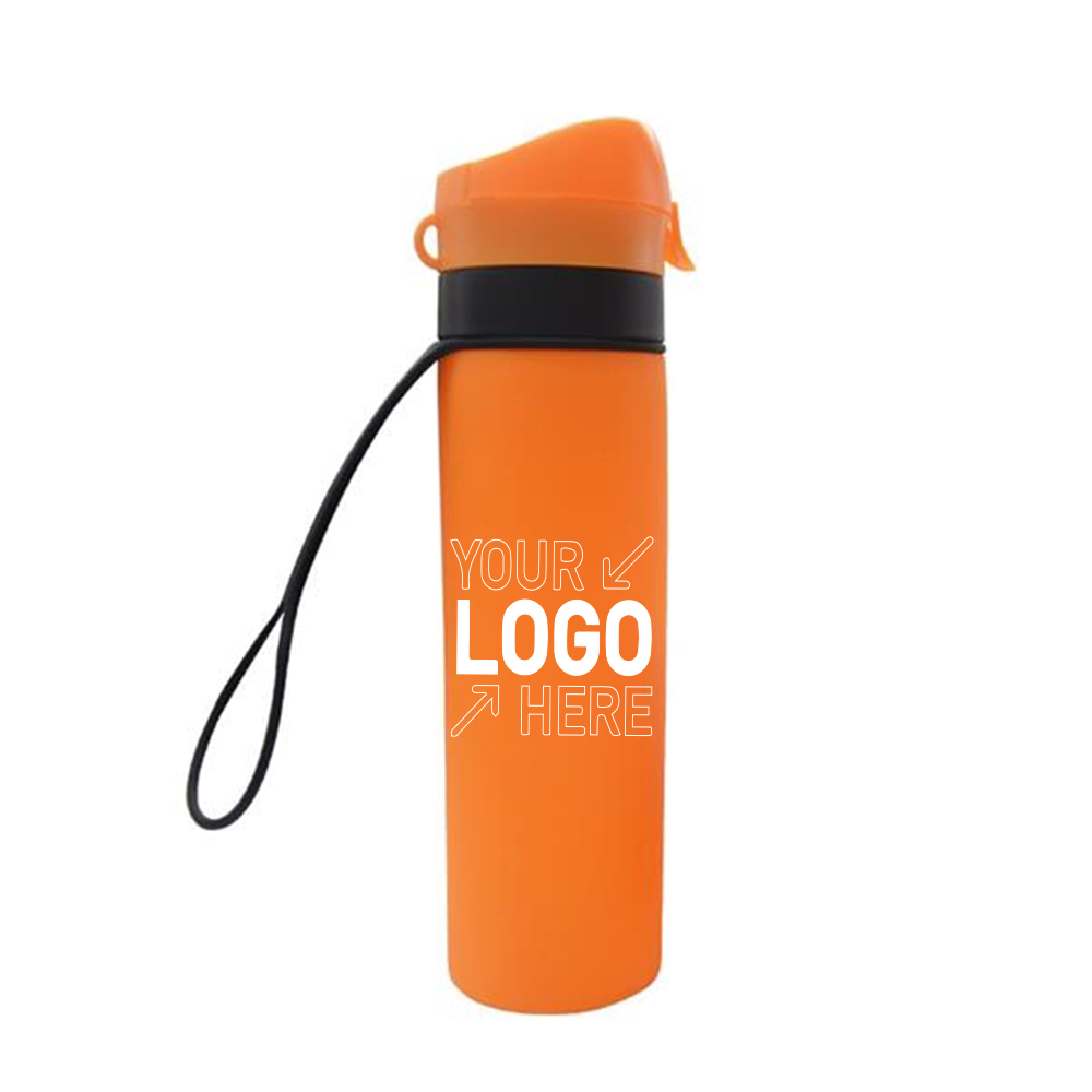 20 oz Silicone Bottle With 4