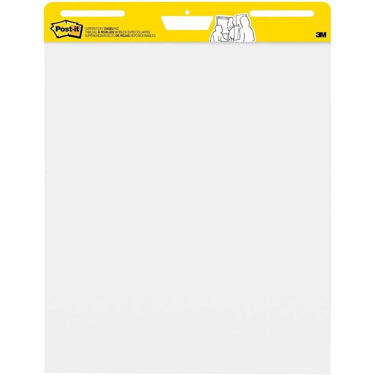 Post-It Super Sticky Easel Pads - Plain 25" x 30" 2