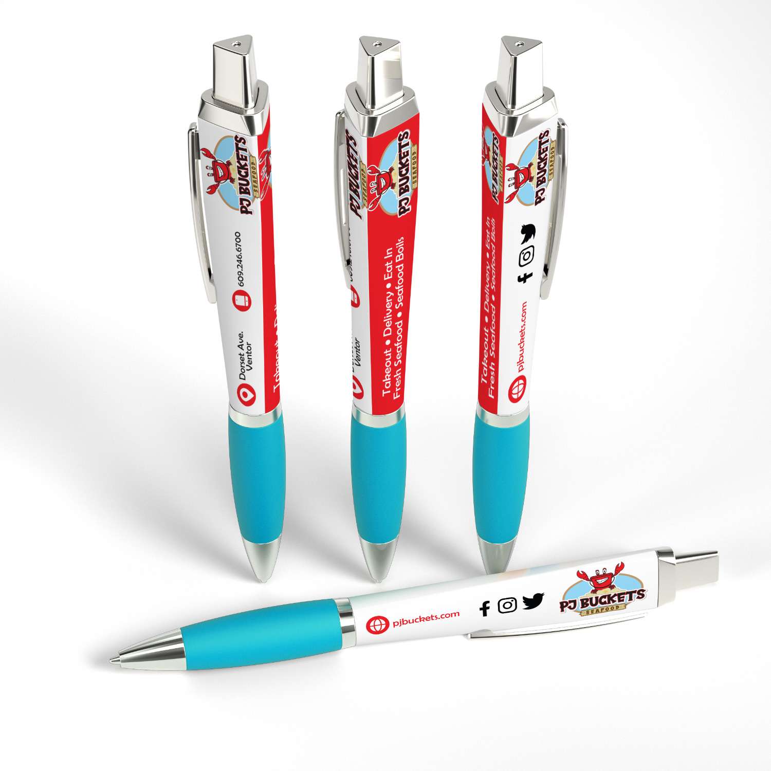 Retractable Performance Pen™ with Clip 2