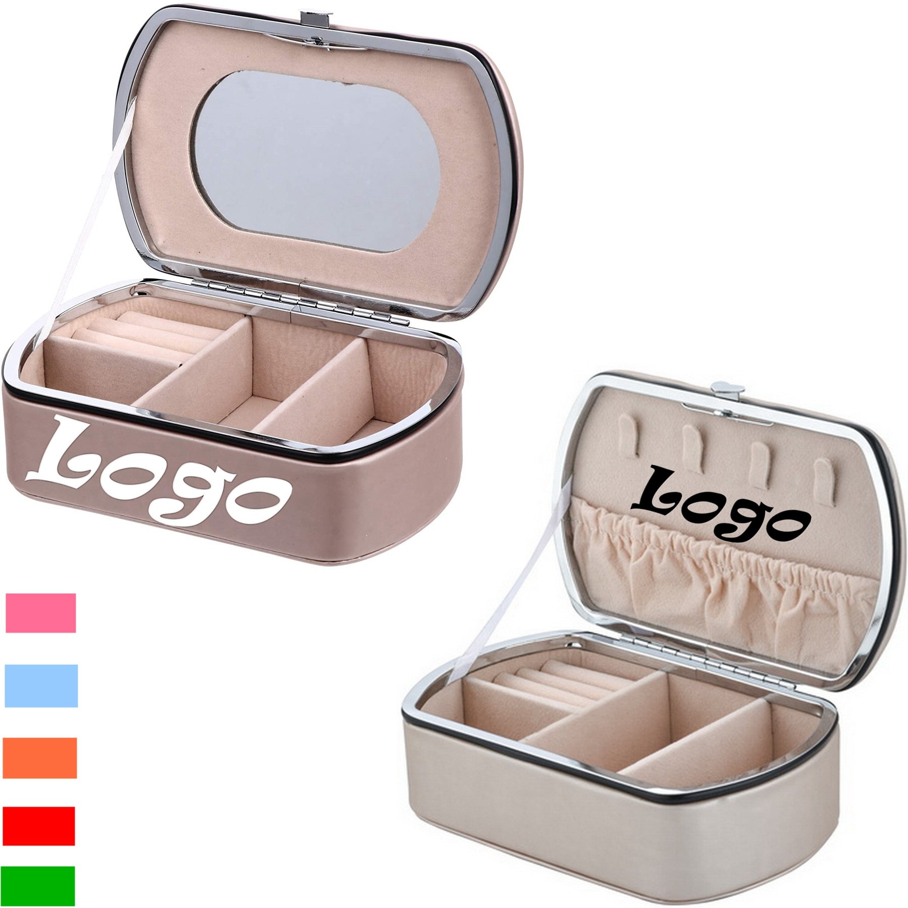 Travel Mirror Jewelry Box 1