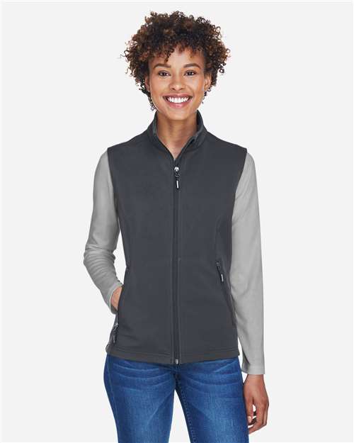 Women's Cruise Two-Layer Fleece Bonded Soft Shell Vest - CE701W 35