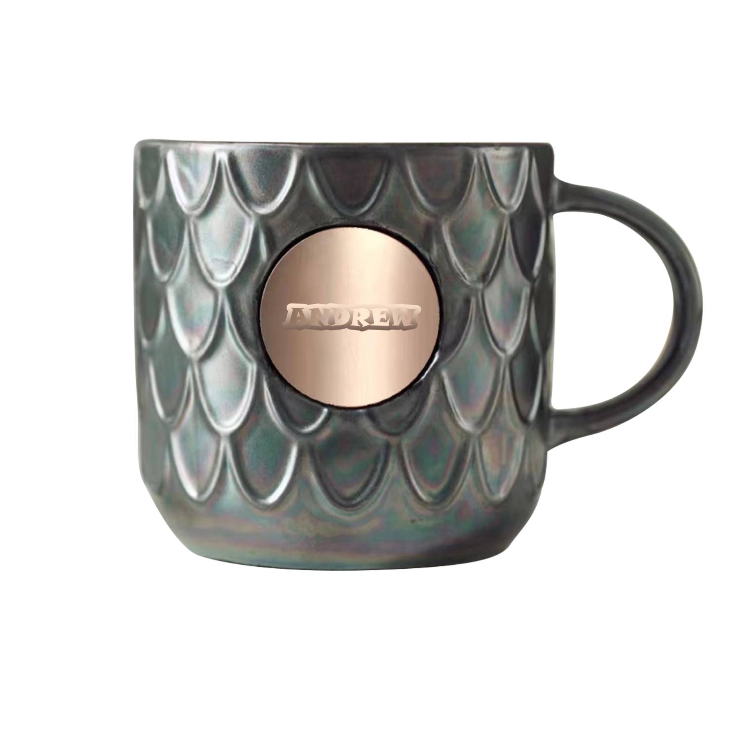 13.5-17Oz Mermaid Coffee Mug Cafe Cup W/ Handle 2