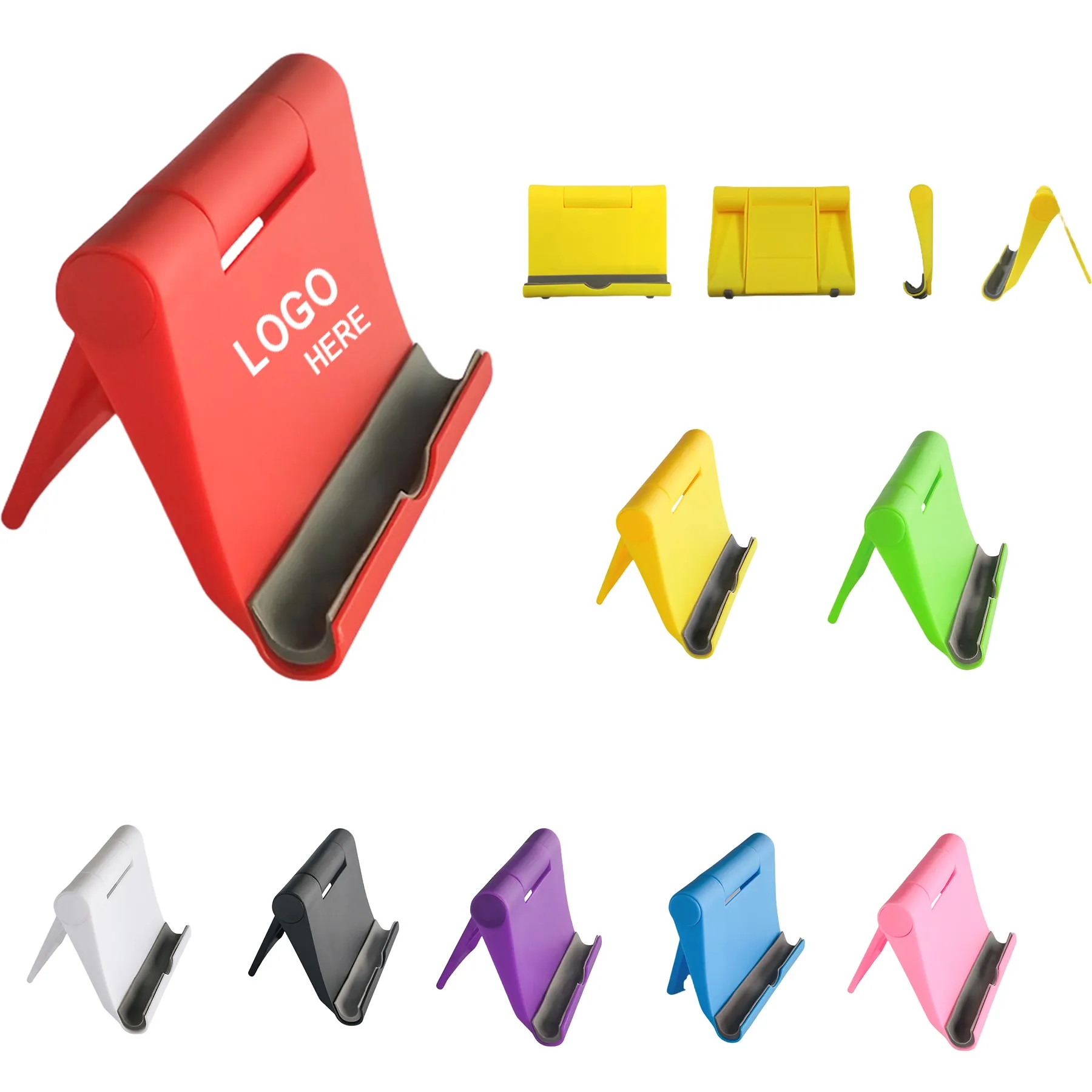 Adjustable Foldable Desk Phone Stand 8