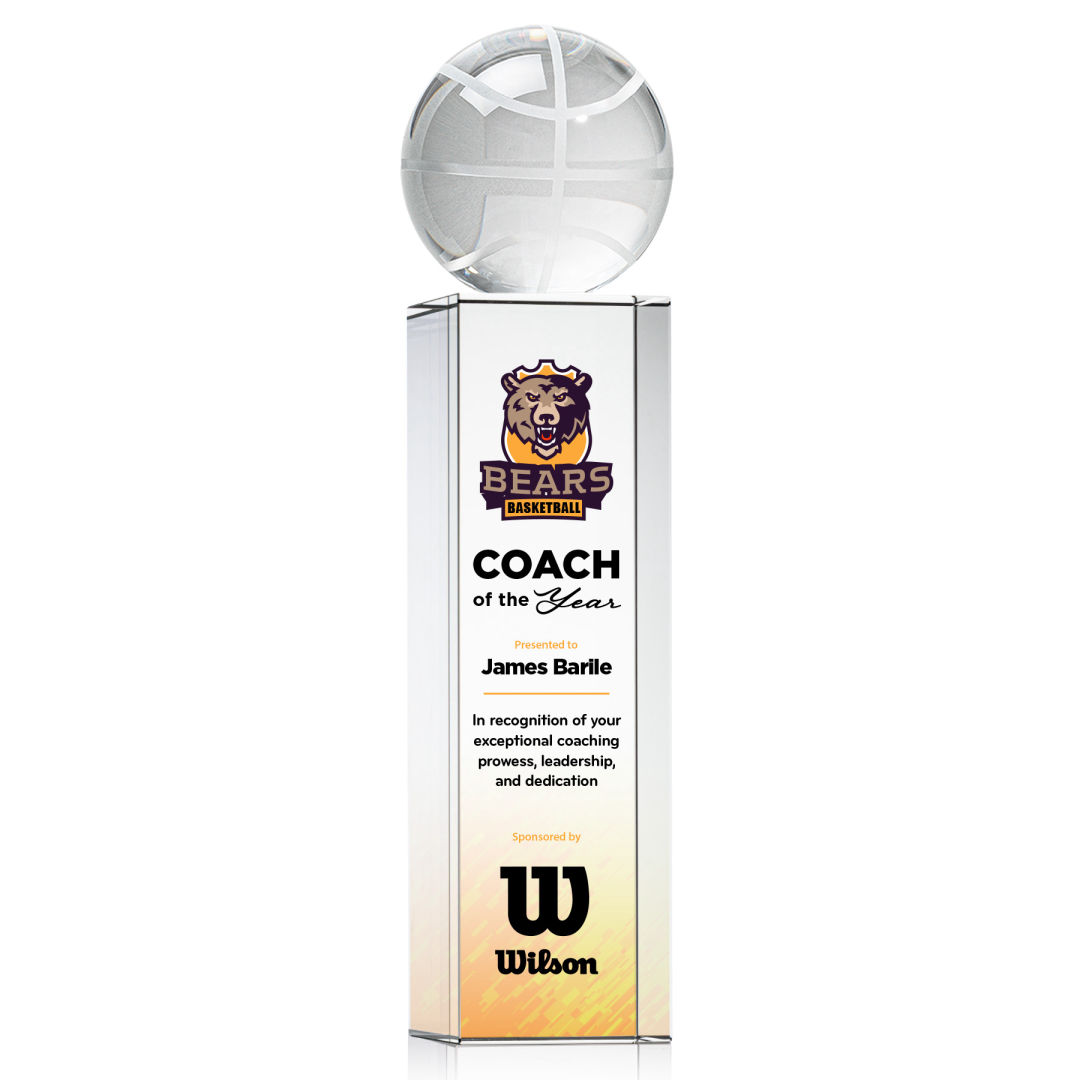 Basketball VividPrint™ Award on Dakota 2