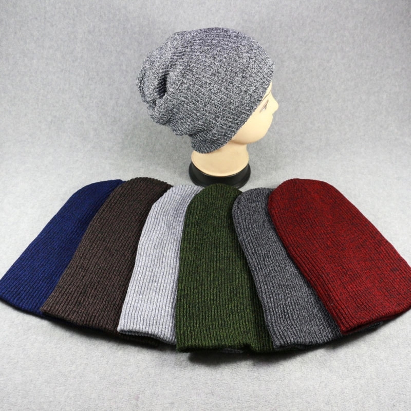 Custom Winter Hats Warm Knitted Cap for Men 7