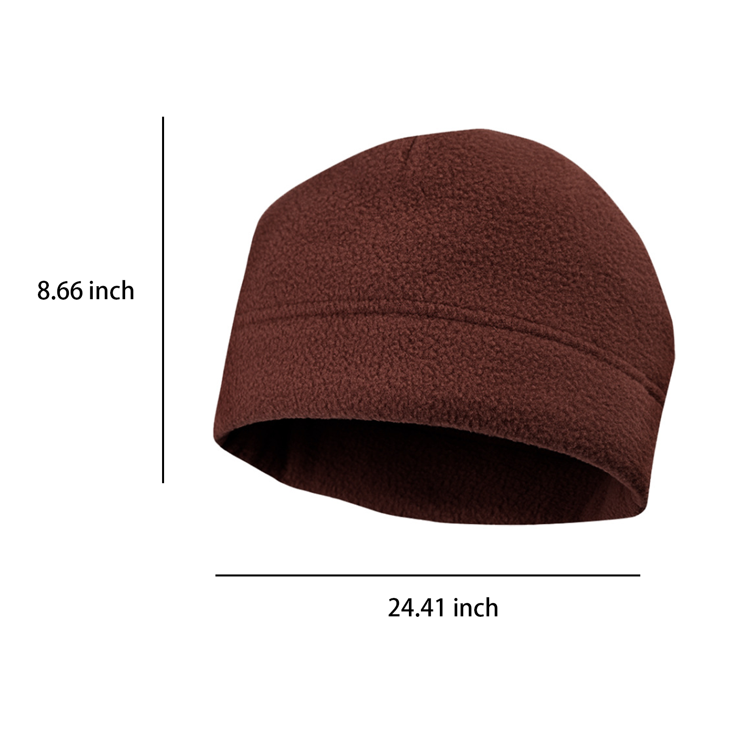 Warm Fleece Winter Beanie Hat 2