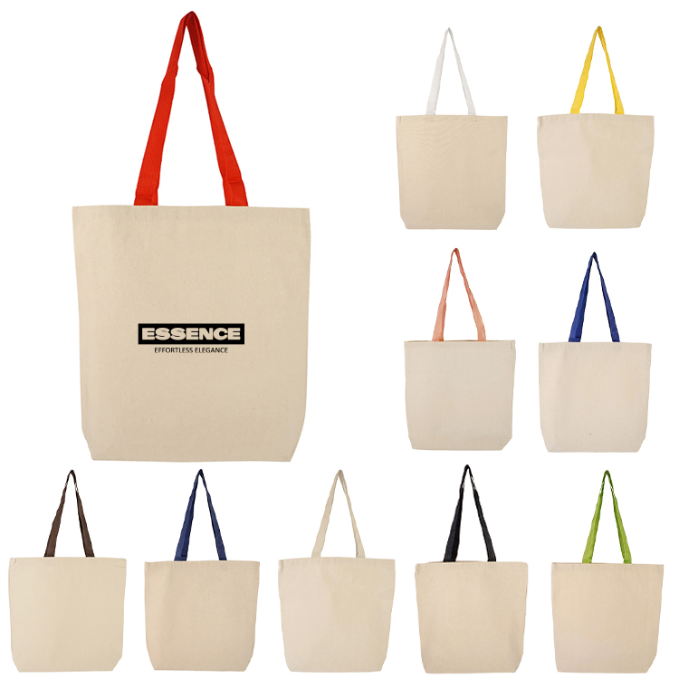 Clearwater Color Handle Cotton Tote, custom tote bag with logo imprint 34
