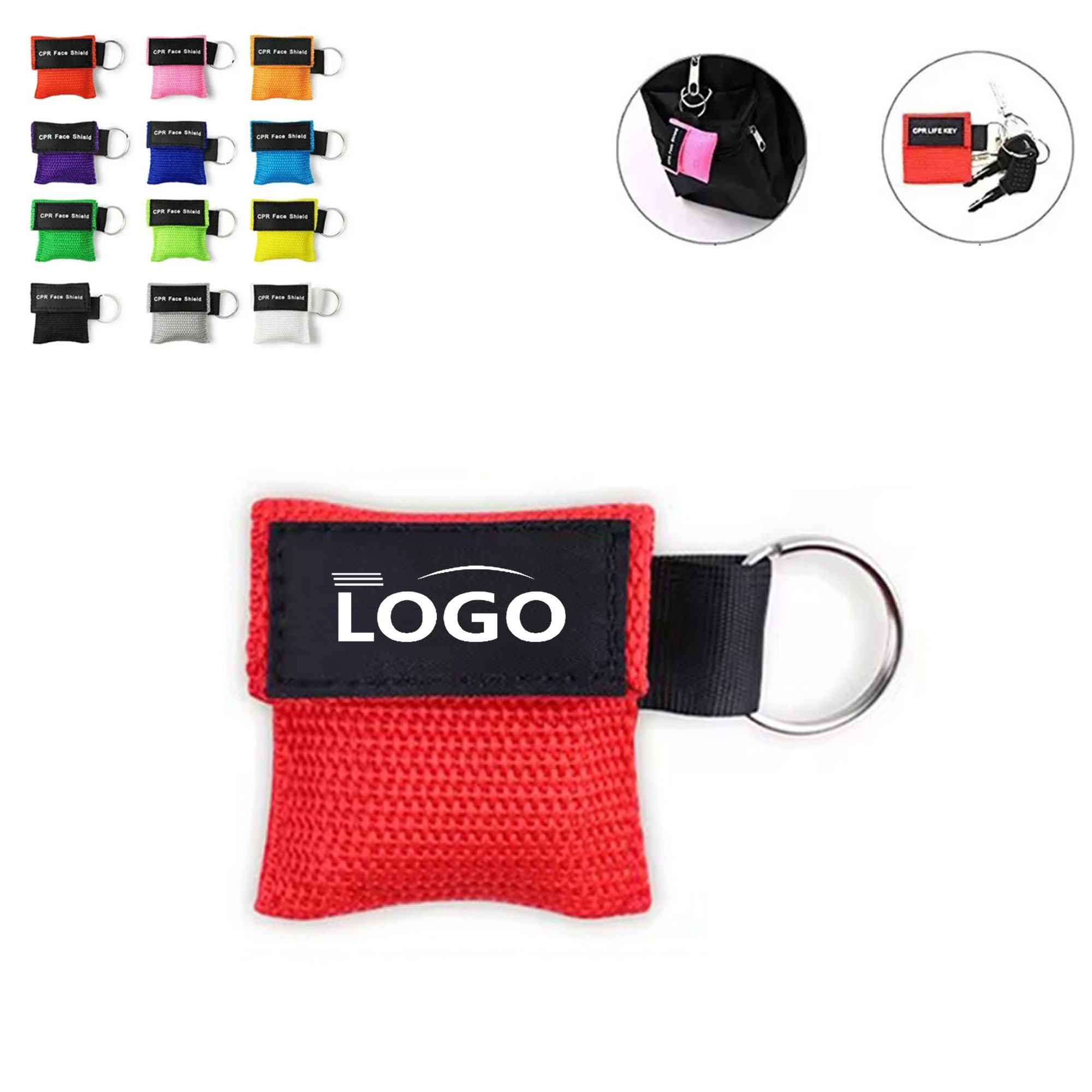 CPR Pocket Mask Keychain 1