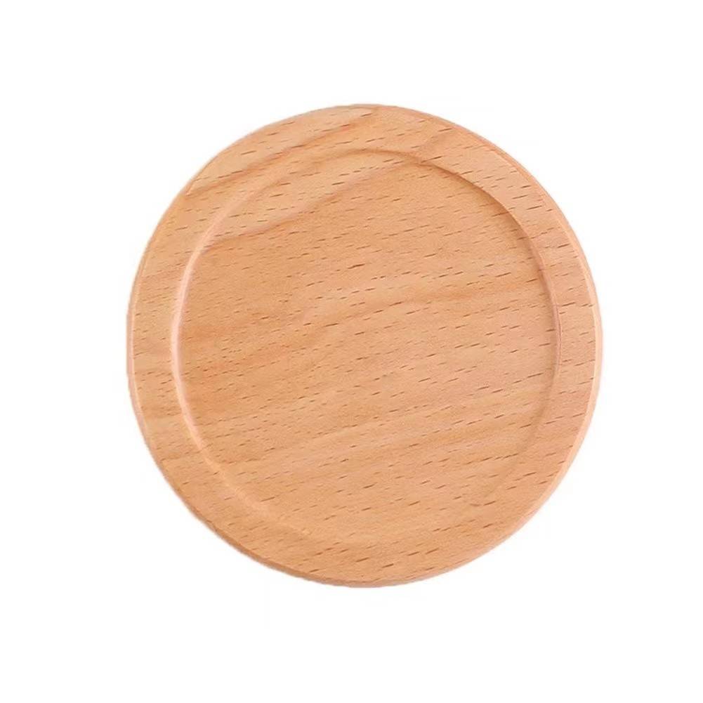 Round Wood Coasters 3