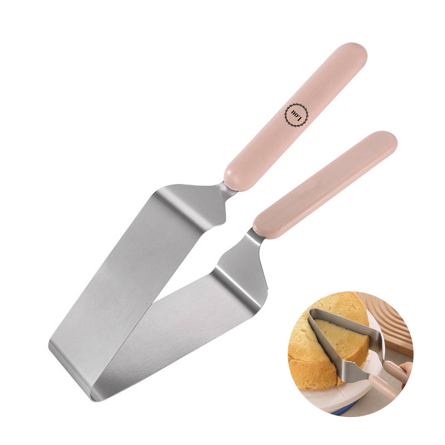 Stainless Steel Triangle Cake Cutter 2