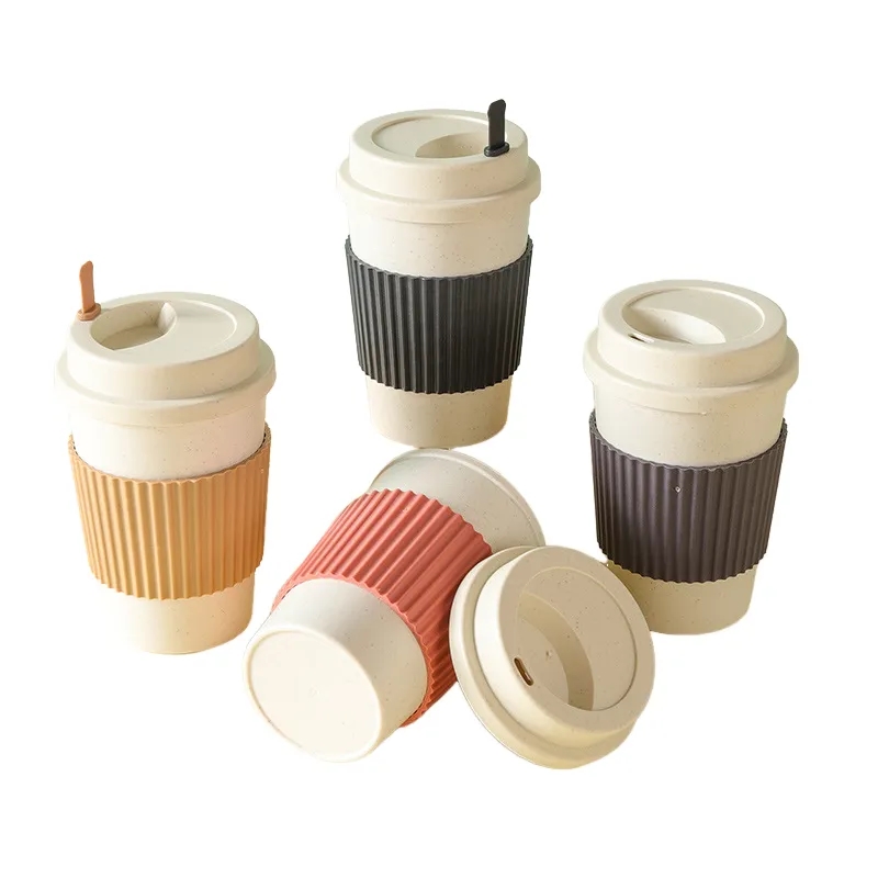 Simple Covered Water Cup 4