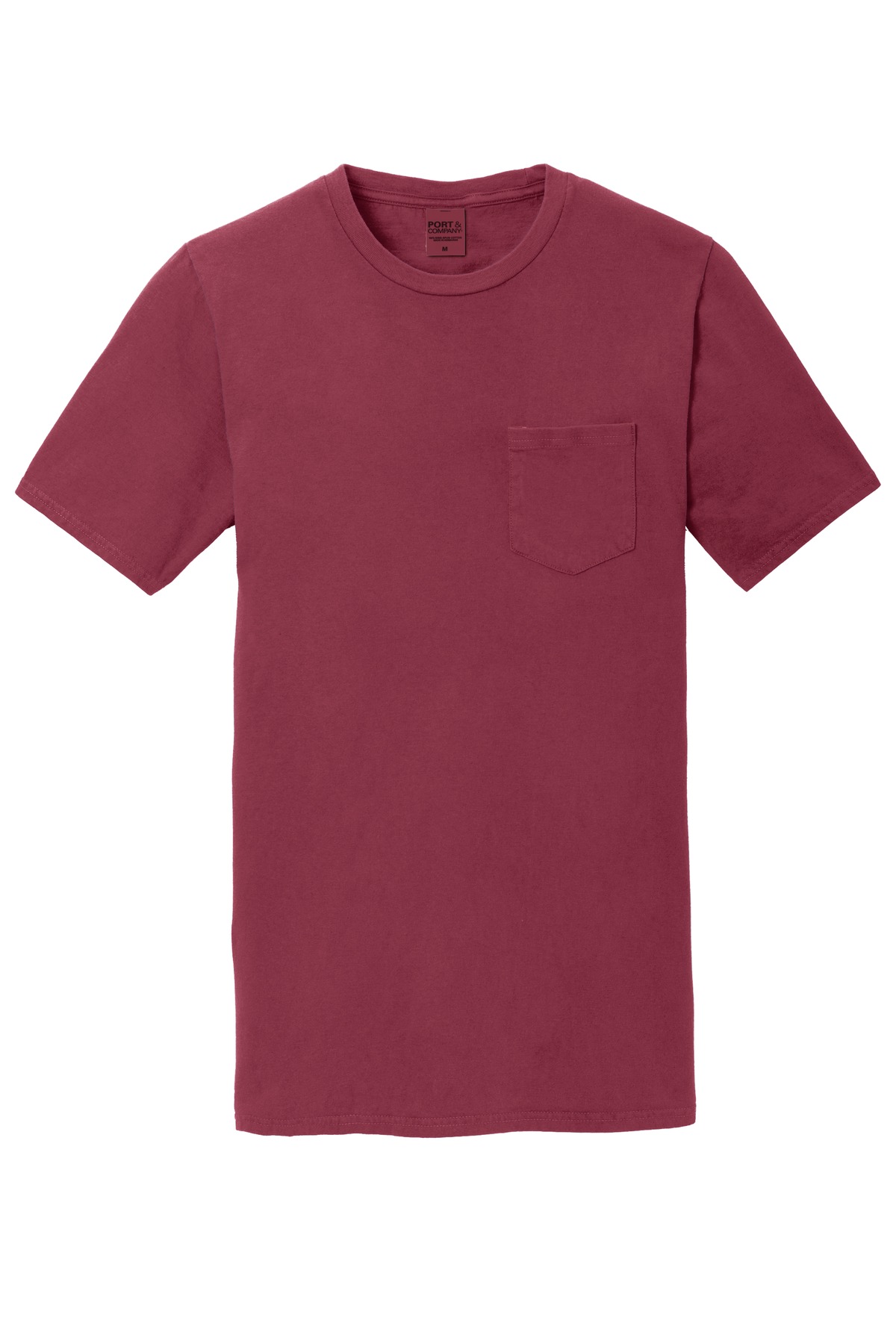 Port & Co Beach Wash Garment-Dyed Pocket Tee. PC099P 44