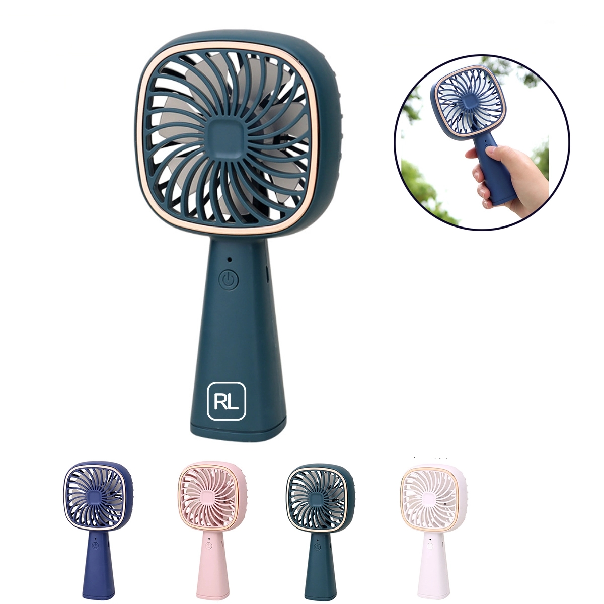 2 In 1 Neck And Handheld Fan 1