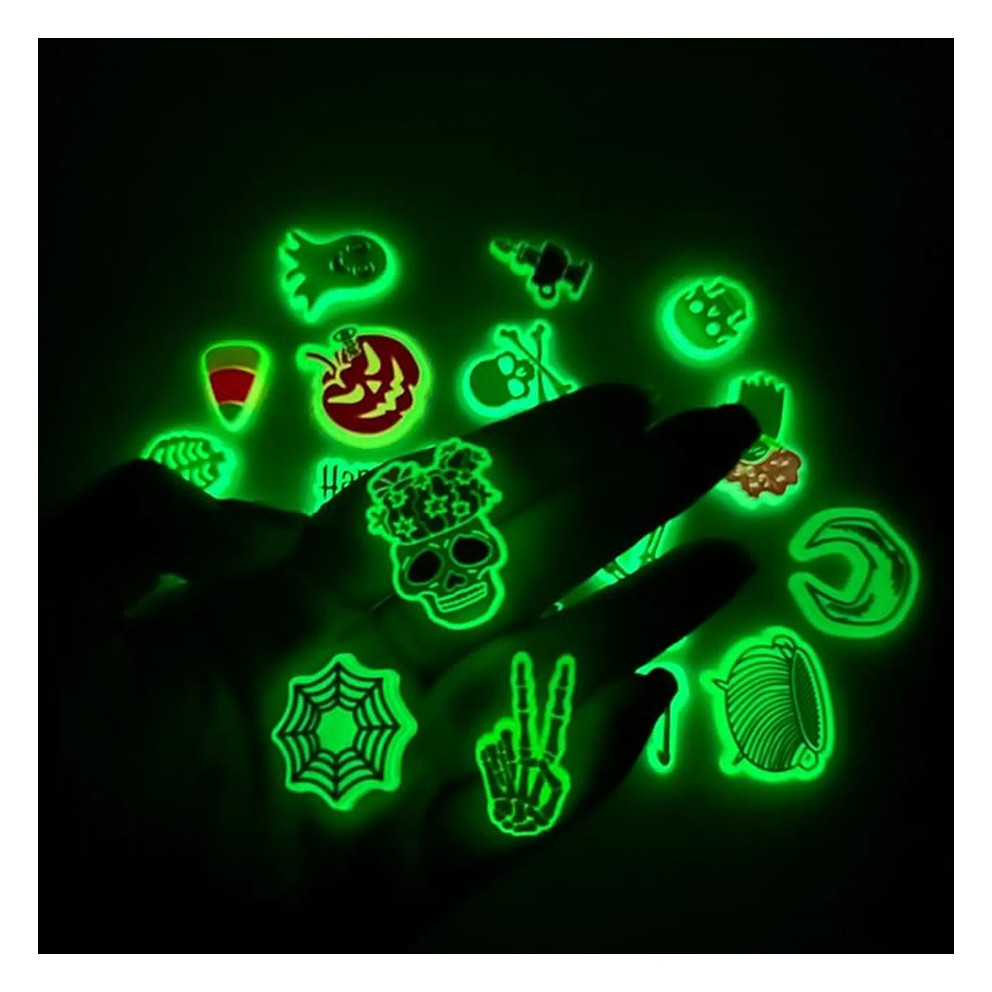 Custom Halloween Glowing Shoe Charms 2